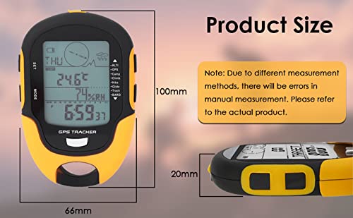 Digital Altimeter & GPS Navigation Device for Hiking