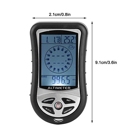 Zerodis Multifunctional Altimeter for Outdoor Hiking