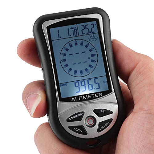 Zerodis Multifunctional Altimeter for Outdoor Hiking
