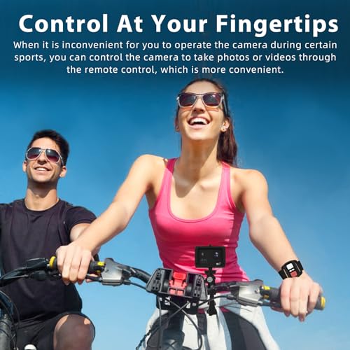4K Action Camera, Underwater Sports Cam, Wide Angle