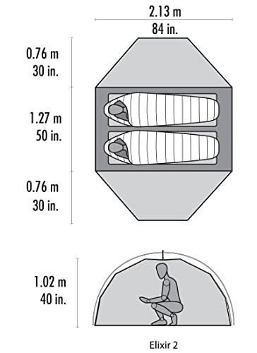 MSR Elixir 2-Person Hiking Tent