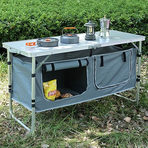 Portable Folding Camping Table for Hiking & Outdoors