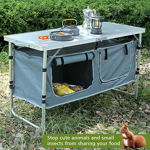 Portable Folding Camping Table for Hiking & Outdoors