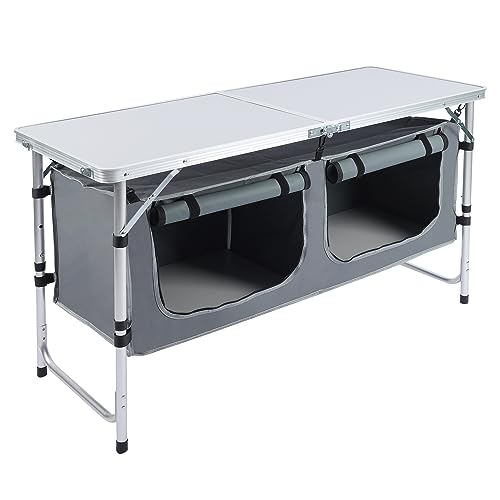 Portable Folding Camping Table for Hiking & Outdoors