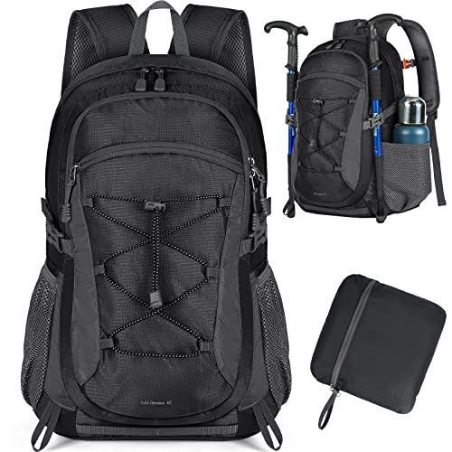 40L Waterproof Hiking Backpack - Lightweight Outdoor Daypack