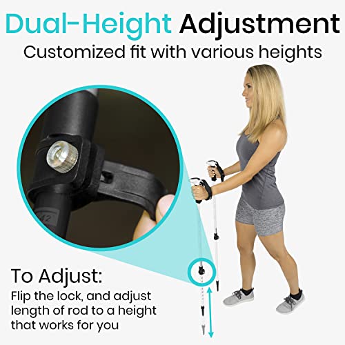 Vive Collapsible Aluminum Trekking Pole for Hiking