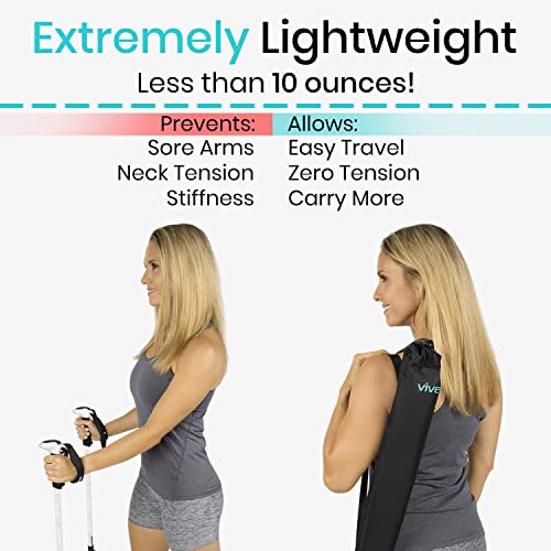 Vive Collapsible Aluminum Trekking Pole for Hiking