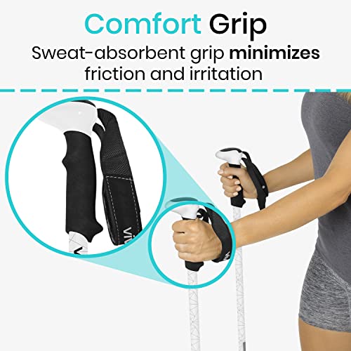 Vive Collapsible Aluminum Trekking Pole for Hiking