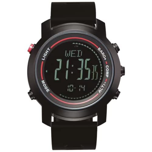 Military Tactical Hiking Watch with Compass & Altimeter