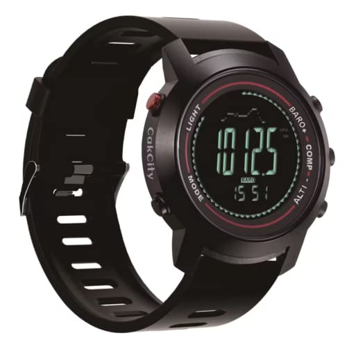 Military Tactical Hiking Watch with Compass & Altimeter