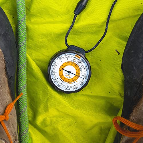 Battery-Free Altimeter & Barometer | Weather-Trend Indicator