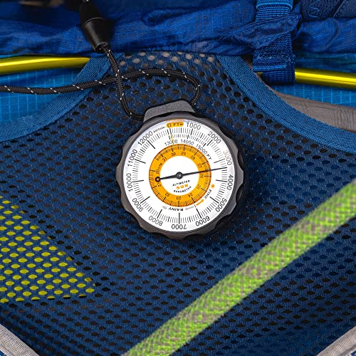Battery-Free Altimeter & Barometer | Weather-Trend Indicator