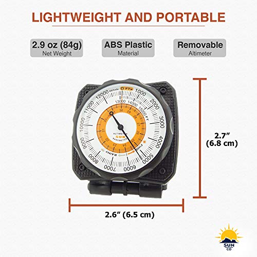Sun Company AltiLINQ - Car and Truck Altimeter