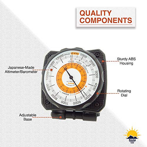Sun Company AltiLINQ - Car and Truck Altimeter