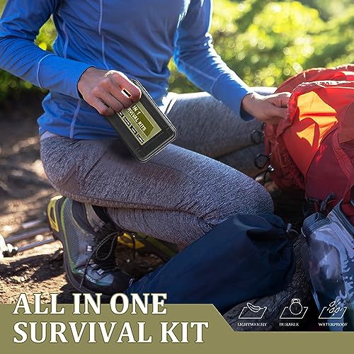 14-in-1 Survival Gear Gifts for Hiking & Camping