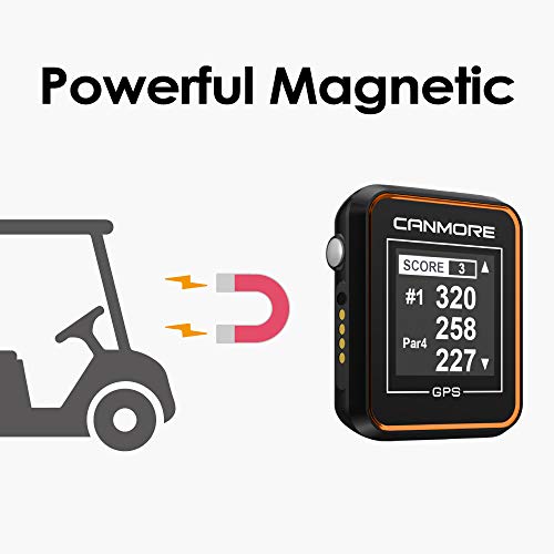 CANMORE H300 Handheld GPS Golf Device, Shot Distance Yardage Measuring