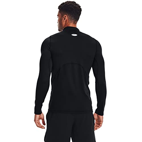 Under Armour Men's ColdGear Mock – Black/White XL