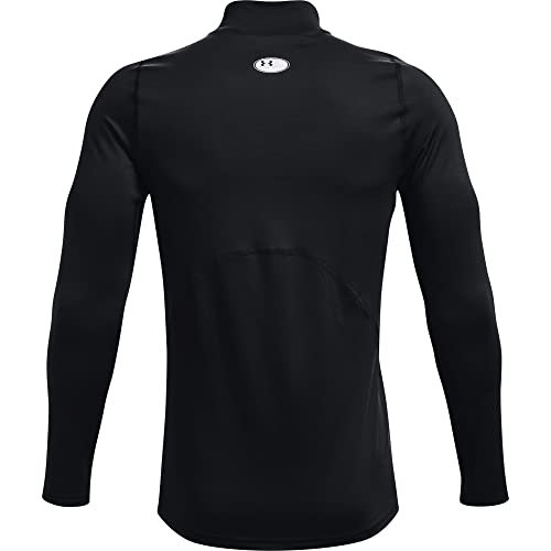 Under Armour Men's ColdGear Mock – Black/White XL