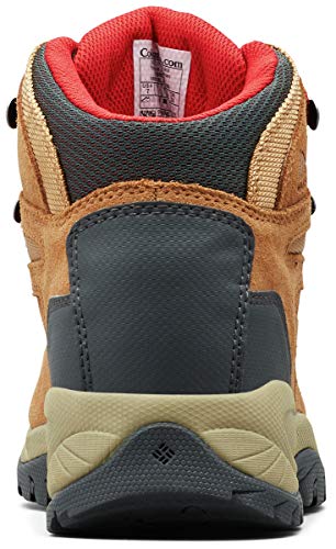 Columbia Women's Waterproof Hiking Boots, Elk/Mountain Red