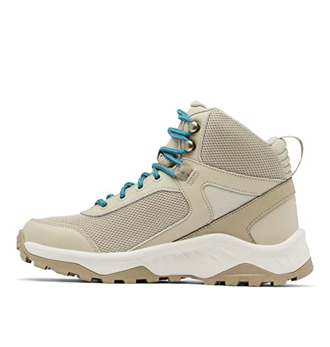 Columbia Women's Mid Waterproof Hiking Boots - Tan/Blue
