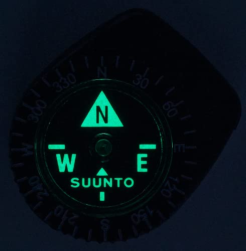 SUUNTO Clipper Compass, Attaches to Strap, Sleeve or Map Edge