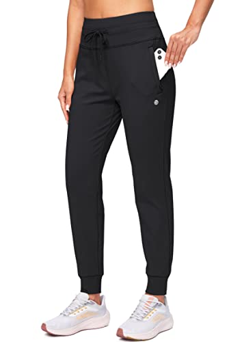 Women's Fleece-Lined High Waisted Hiking Joggers