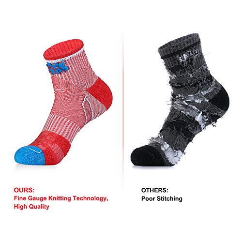 Innotree 5-Pack Women's Cushioned Hiking Ankle Socks