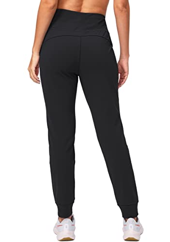 Women's Fleece-Lined High Waisted Hiking Joggers