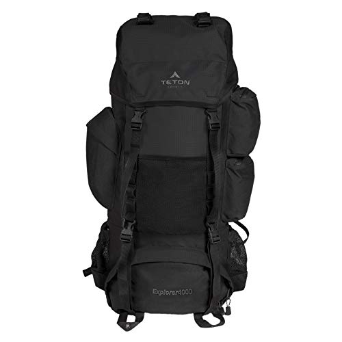TETON Sports Explorer Internal Frame Backpack - Black