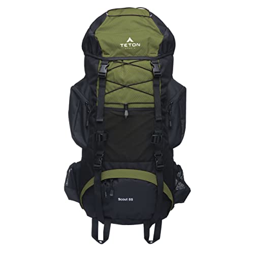 TETON Sports Scout Internal Frame Backpack - All-inclusive for Hiking