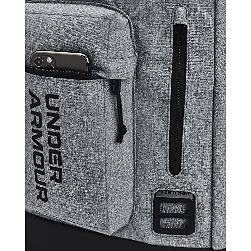 Under Armour Adult Halftime Backpack, Gray/Black, One Size