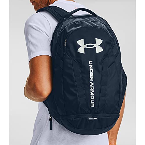 Under Armour Hustle 5.0 Backpack - Academy Blue/Silver