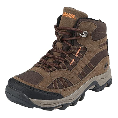 Northside Waterproof Hiking Boot, Brown (Unisex, US 1)