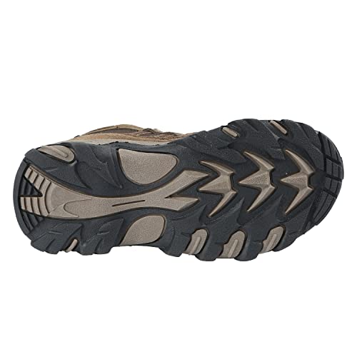 Northside Waterproof Hiking Boot, Brown (Unisex, US 1)