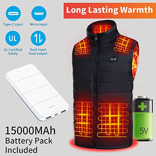 Heated Hiking Vest with Smart Electric Heating - M