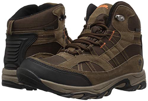 Northside Waterproof Hiking Boot, Brown (Unisex, US 1)