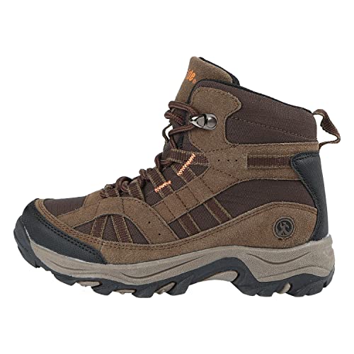 Northside Waterproof Hiking Boot, Brown (Unisex, US 1)