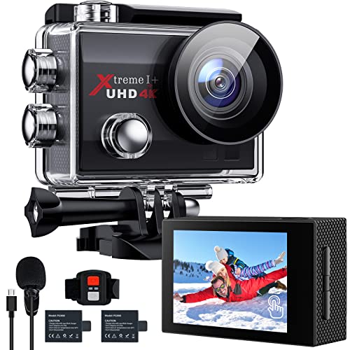 4K Action Camera with Underwater Waterproofing & WiFi