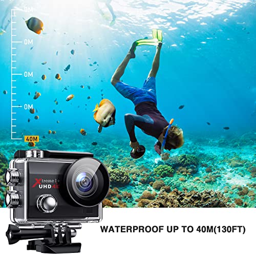 4K Action Camera with Underwater Waterproofing & WiFi