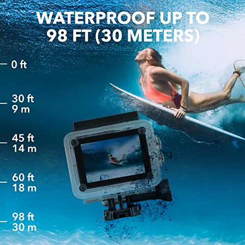 SNAPSHOT 4K Action Camera - Waterproof, Wide Angle