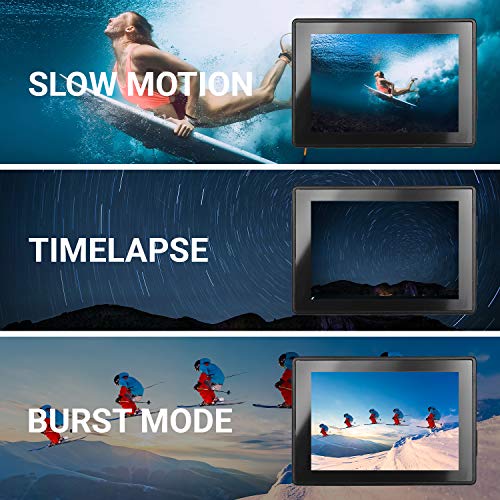 SNAPSHOT 4K Action Camera - Waterproof, Wide Angle