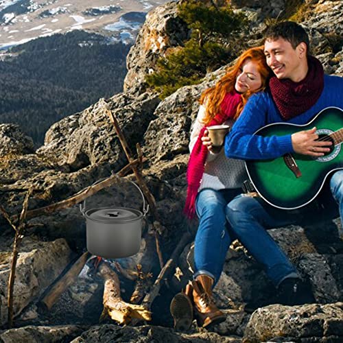 37-Piece Camping Cookware Mess Kit for Outdoor Hiking