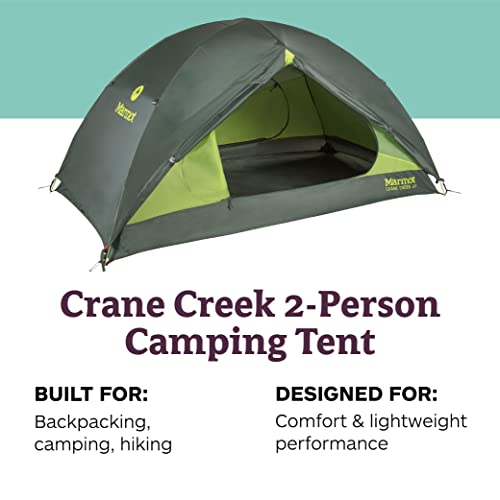 Marmot Crane Creek 2P Tent | Lightweight Durable Hiking Tent