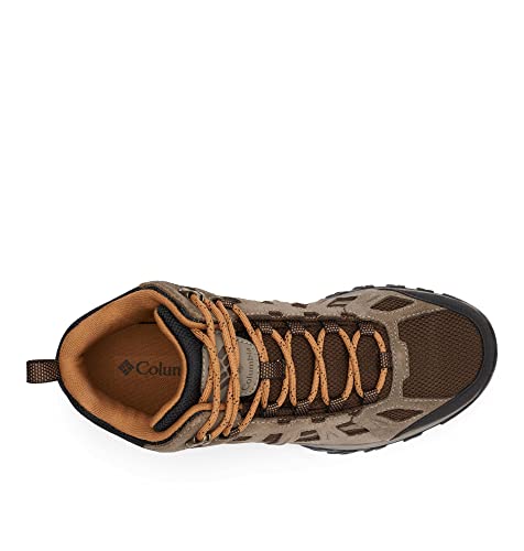 Columbia Men's Redmond III Mid Hiking Shoe, Cordovan/Elk, 11