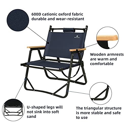 Portable Folding Camping Chair for Hiking and Hunting