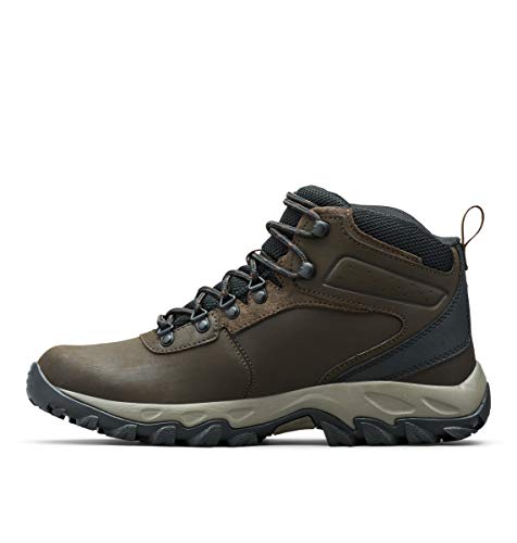 Columbia Men's Waterproof Hiking Boot, Cordovan/Squash, 10.5 US
