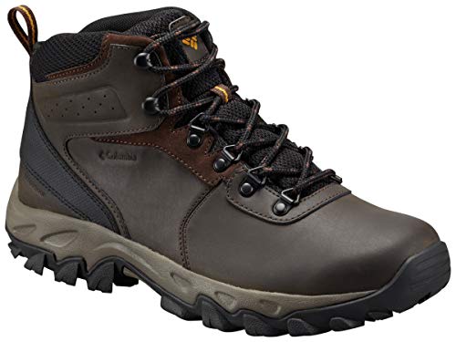 Columbia Men's Waterproof Hiking Boot, Cordovan/Squash, 10.5 US