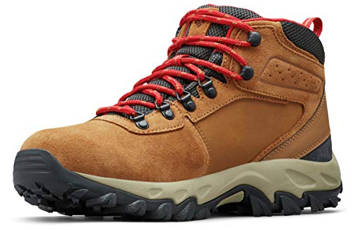Columbia Men's Waterproof Hiking Boots - Elk/Mountain Red