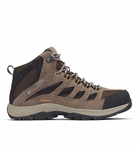Columbia Men's Mid Waterproof Hiking Boot - Breathable, High-Traction