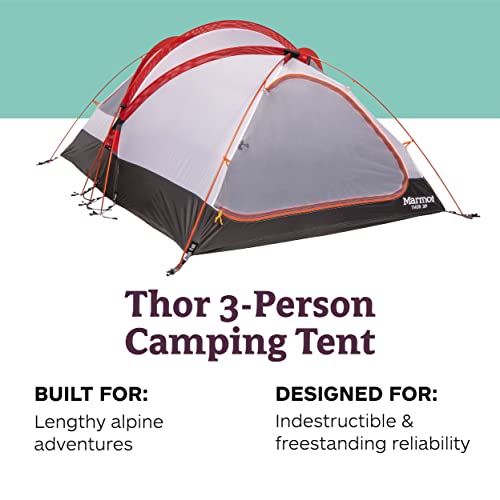 Marmot Thor Blaze Tent | 3-Person, Easy Set-Up